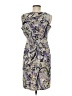 MICHAEL Michael Kors Paisley Gray Casual Dress Size M - photo 2