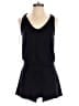 Lou & Grey Solid Black Romper Size S - photo 1