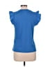 On 34th Blue Short Sleeve Top Size L - photo 2