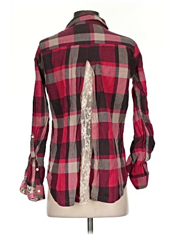Isabella Sinclair Long Sleeve Button-Down Shirt (view 2)