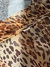 Unbranded Animal Print Brown 3/4 Sleeve Blouse Size M (estimated) - photo 7
