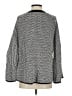 Ann Taylor LOFT Houndstooth Gray Black Pullover Sweater Size S - photo 2