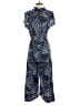 Rebecca Taylor 100% Silk Blue Jumpsuit Size 4 - photo 2