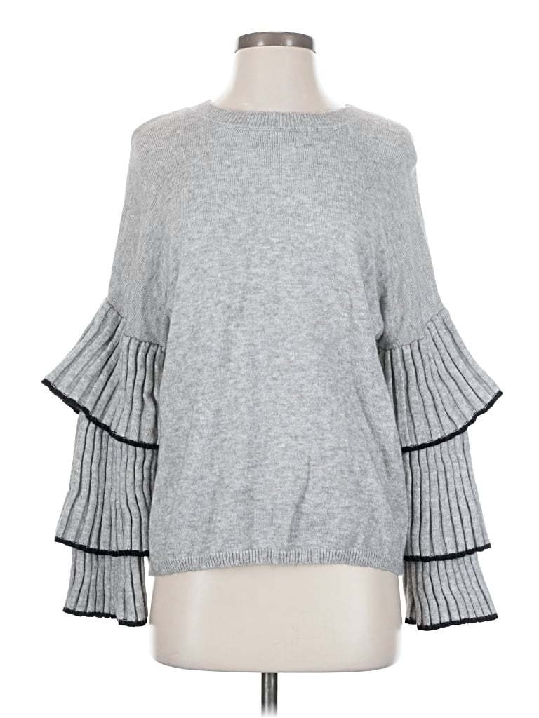 Click to view more detailed imagery on our partner's website Pre-owned Central Park West Pullover Sweater In Gray