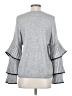 Central Park West Gray Pullover Sweater Size S - photo 2