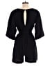 By Anthropologie Solid Black Romper Size S - photo 2