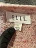 Elle Tweed Pink Pullover Sweater Size S - photo 7