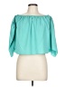 Assorted Brands Teal Blue 3/4 Sleeve Blouse Size L (estimated) - photo 1