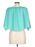 Assorted Brands Teal Blue 3/4 Sleeve Blouse Size L (estimated) - photo 2