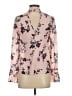 Living Doll 100% Polyester Pink Long Sleeve Blouse Size XS - photo 2