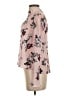 Living Doll 100% Polyester Pink Long Sleeve Blouse Size XS - photo 5