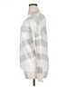 Caslon 100% Cotton Stripes Silver Pullover Sweater Size XL - photo 5