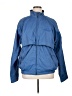 Assorted Brands 100% Polyester Solid Blue Windbreaker Size XL - photo 1