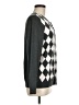 Croft & Barrow 100% Acrylic Argyle Black Cardigan Size M - photo 4