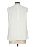 Etcetera Ivory Sleeveless Blouse Size 10 - photo 2