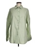 Shein 100% Polyester Solid Green Long Sleeve Blouse Size 8 - 10 - photo 1