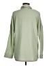 Shein 100% Polyester Solid Green Long Sleeve Blouse Size 8 - 10 - photo 2