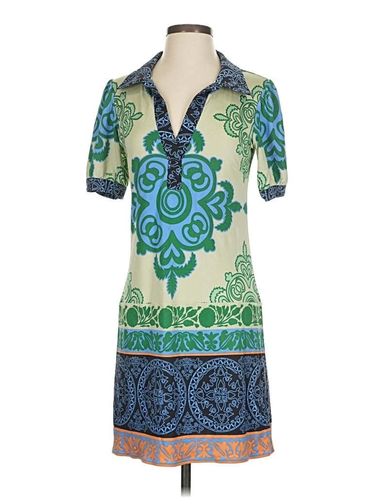 Pre-owned Hale Bob Casual Dress In Blue