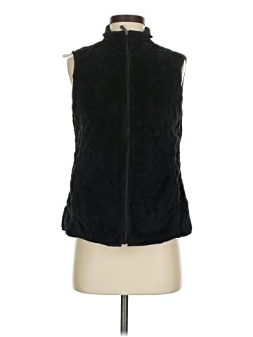 David Brooks Faux Fur Vest (view 1)