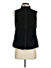 David Brooks 100% Polyester Black Faux Fur Vest Size S - photo 1