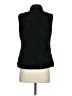 David Brooks 100% Polyester Black Faux Fur Vest Size S - photo 2