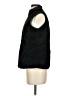 David Brooks 100% Polyester Black Faux Fur Vest Size S - photo 5