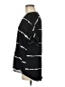 Unbranded Stripes Black Short Sleeve Blouse Size M - photo 5