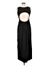 Unbranded Solid Black Casual Dress Size L (estimated) - photo 2