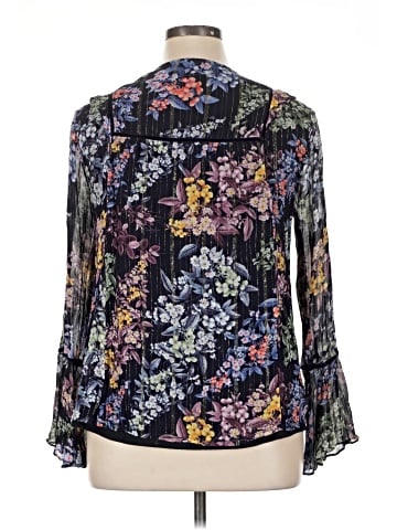 Vineet Bahl 3/4 Sleeve Blouse (view 2)