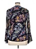 Vineet Bahl Floral Black 3/4 Sleeve Blouse Size XL - photo 2