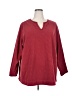 D&Co. Burgundy Pullover Sweater Size 3XL - photo 1