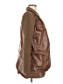 Shein 100% Polyester Brown Coat Size 6 - photo 4