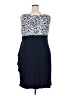 DressBarn Blue Cocktail Dress Size 18 - photo 2