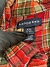 Lands' End 100% Baumwolle Plaid Red Long Sleeve Button-Down Shirt Size XXL - photo 7