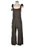 Encircled Solid Gray Jumpsuit Size S - photo 1