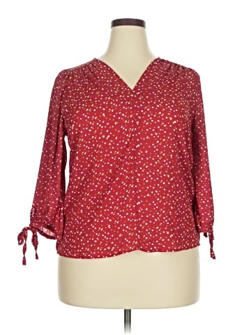 Renee C. 3/4 Sleeve Blouse (view 1)