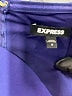 Express Solid Blue Jumpsuit Size S - photo 3