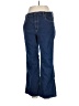 Gap Chevron-herringbone Blue Jeans Size 33 waist - photo 1