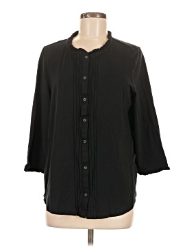 Lands' End 3/4 Sleeve Button Down Shirt