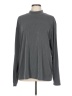 Claiborne Gray Long Sleeve Top Size L - photo 1