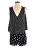 Madewell 100% Viscose Polka Dots Black Romper Size XS - photo 1