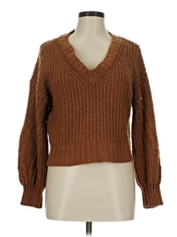 Pink Rose Pullover Sweater (view 1)