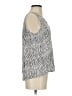 Ethyl 100% Rayon Silver Sleeveless Blouse Size S - photo 4