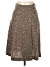 Max Mara Tweed Brown Wool Skirt Size M (estimated) - photo 1