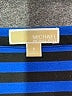 MICHAEL Michael Kors Stripes Blue Casual Skirt Size 6 - photo 4