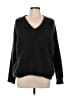 Pink Rose Green Pullover Sweater Size L - photo 1