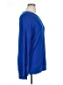 Gibson Blue Long Sleeve Blouse Size XL - photo 4