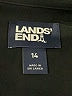 Lands' End 100% Polyester Black Long Sleeve Blouse Size 14 - photo 7