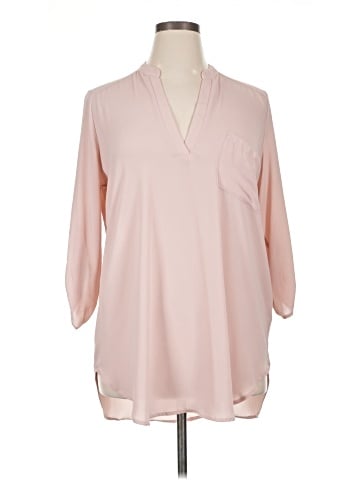 Lush 3/4 Sleeve Blouse (view 1)