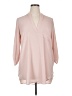 Lush Pink 3/4 Sleeve Blouse Size XL - photo 1